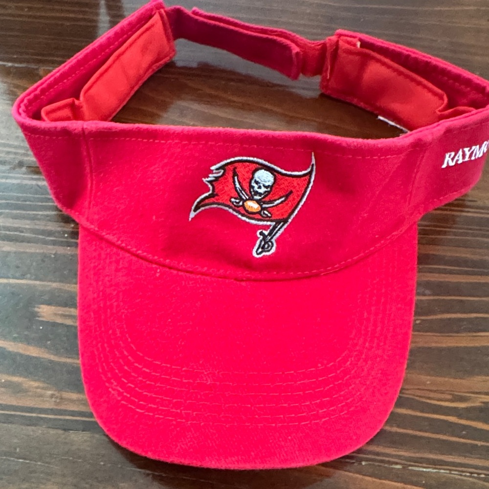 Tampa Bay Buccaneers Bright Red Men's Visor